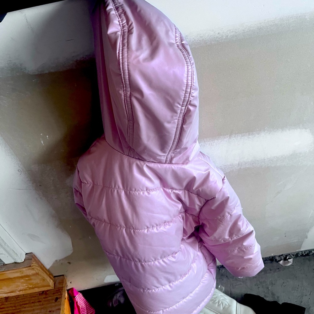 Toddler winter puffer coat